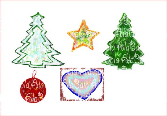 Christmas Ornaments Decoration Png Illustrations for Content Publishing