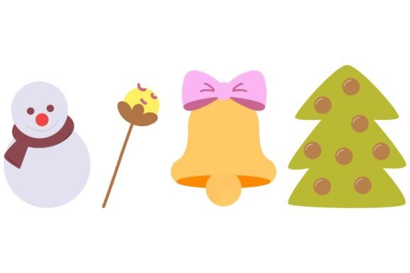 Christmas Snow Illustrations for Digital Product Creators