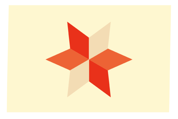 Christmas Star Vector Illustration for Crafting and Handmade Projects