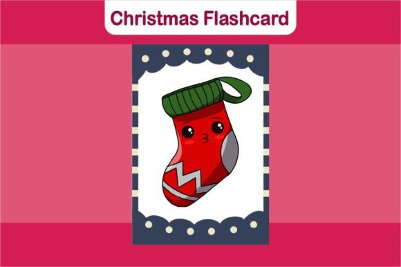 Flash Card Christmas Sock Kiss Embroidery Design Review