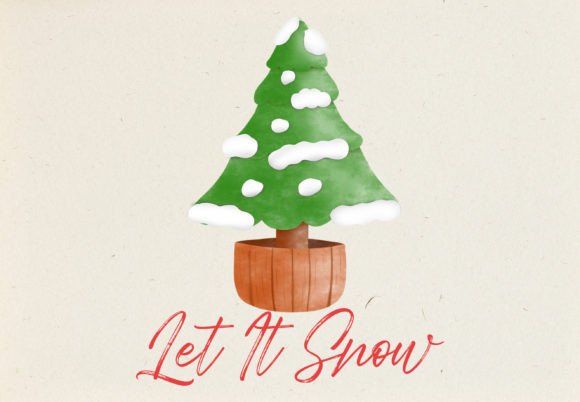 Funny Christmas Tree Quotes PNG Graphic for Local Branding