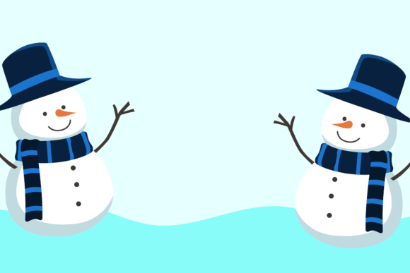 Merry Christmas Illustration for Blog and Website Use